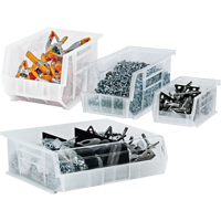 Bac transparent ultra empilable & suspendable, 4-1/8" la, 3" h x 5-3/8" p, Transparent Air Extreme Inc.