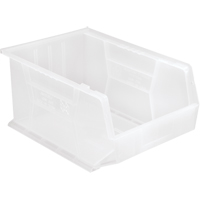 Clear-View Ultra Stack & Hang Bin, 11" W x 8" H x 16" D, Clear Air Extreme Inc.