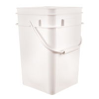 Seau carr&eacute;, Plastique, 4,25 gal. Air Extreme Inc.