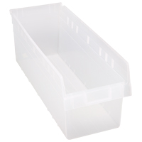 Bacs pour &eacute;tag&egrave;re Store-Max, 8-3/8" la x 8" H x 23-5/8" p, Transparent, Capacit&eacute; 68 lb Air Extreme Inc.