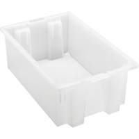 Contenant robuste Stack & Nest, 6" x 11" x 18", Transparent Air Extreme Inc.