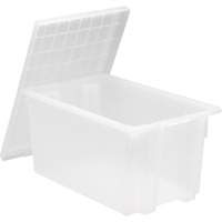 Contenant robuste Stack & Nest, 15" x 19,5" x 29,5", Transparent Air Extreme Inc.
