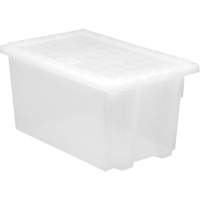 Contenant robuste Stack & Nest, 15" x 19,5" x 29,5", Transparent Air Extreme Inc.