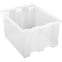 Contenant robuste Stack & Nest, 10" x 15,5" x 19,5", Transparent Air Extreme Inc.