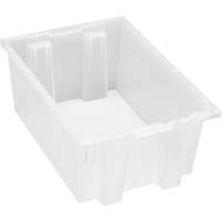 Contenant robuste Stack & Nest, 8" x 13,5" x 19,5", Transparent Air Extreme Inc.