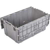 FP243C FliPak Nestable Tote, 26.9" x 16.9" x 12.1", Grey Air Extreme Inc.