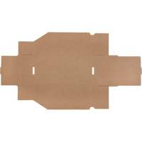 Boîtes profondes en carton ondul&eacute;, 5-3/4" la x 11-1/4" p x 4-1/2" h, Beige Air Extreme Inc.