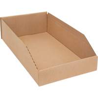 Boîtes profondes en carton ondul&eacute;, 9-3/4" la x 17-1/4" p x 4-1/2" h, Beige Air Extreme Inc.