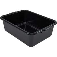 Bac d'entreposage tout usage &agrave; fond plat, 7" ha x 15" p x 21" lo, Plastique, Noir Air Extreme Inc.