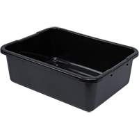 Bac d'entreposage tout usage &agrave; fond rainur&eacute;, 7" ha x 15" p x 21" lo, Plastique, Noir Air Extreme Inc.
