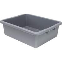 Bac d'entreposage tout usage &agrave; fond rainur&eacute;, 7" ha x 17" p x 22" lo, Plastique, Gris Air Extreme Inc.