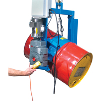 BASCULE BARIL POUDRE 1 PHASE/115V CAP 1500LB, Baril de 55 gal. US (45 gal. imp.), Capacit&eacute; 1500 lb/680 kg Air Extreme Inc.