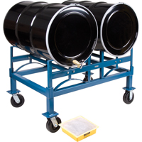 Porte-barils empilables, 2 barils, Capacit&eacute; de 1600 lb, 45-1/2" la x 30" p x 12-1/2" h Air Extreme Inc.