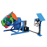 Basculeur de baril Tilt to Load, 55 gal. US (45 gal. imp.) Capacit&eacute;, Vitesse variable, 2 CV Air Extreme Inc.