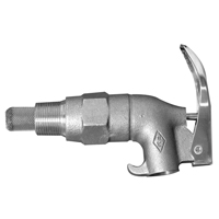 Zinc Drum Faucet with Flame Arrestor , Zinc Alloy, 3/4" NPT Inlet Air Extreme Inc.