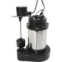 Stainless Steel Housing-Cast Iron Base Sump Pump, 1/3 HP, 3630 GPH Flow Rate Air Extreme Inc.