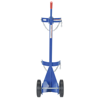 Chariot pour bouteille de gaz, Roues Caoutchouc, Base de 12" la x 15-1/2" lo, 500 lb Air Extreme Inc.