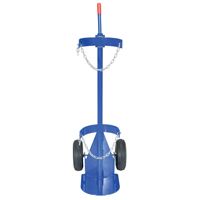 Chariot pour bouteille de gaz, Roues Pneumatique, Base de 12" la x 15-1/2" lo, 500 lb Air Extreme Inc.
