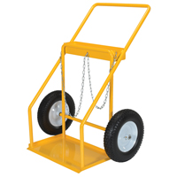 Chariot pour bouteille de gaz, Roues Caoutchouc, Base de 22" la x 14-1/8" lo, 250 lb Air Extreme Inc.