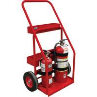 Chariot de prevention d'incendie pour travaux &agrave; chaud, Roues Semi-pneumatique, Base de 17,75" la x 8,9" lo, 100 lb Air Extreme Inc.