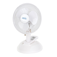 Ventilateur &agrave; pince & de bureau, Diam&egrave;tre 6", 2 vitesses Air Extreme Inc.