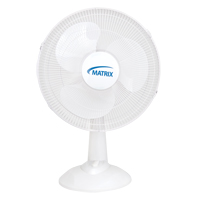 Ventilateur oscillant &agrave; boutons-poussoirs pour bureau, Diam&egrave;tre 16", 3 vitesses Air Extreme Inc.