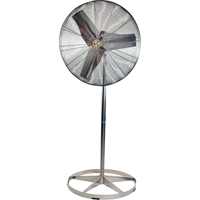 Ventilateurs &agrave; circulation d'air en acier inoxydable, lavables &agrave; grande eau pour service alimentaire, Industriel, 1 Vitesses, Diam&egrave;tre de 20" Air Extreme Inc.
