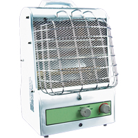 Portable Utility Heater, Fan/Radiant Heat, Electric, 5120 Air Extreme Inc.