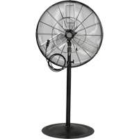 Ventilateur oscillant sur socle avec vaporisation &agrave; moteur &eacute;tanche &agrave; l'eau, Robuste, 3 Vitesses, Diam&egrave;tre de 30" Air Extreme Inc.