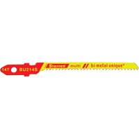 Unified Shank&reg; Jig Saw Blades, Bi-Metal, 2" L, 14 TPI Air Extreme Inc.