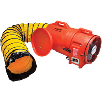Blower with Canister & Ducting, 1 HP, 1842 CFM Air Extreme Inc.