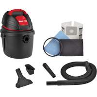 Aspirateur portable pour atelier, Secs-humides, 2,5 CV, 2,5 gal. US (9,5 litres) Air Extreme Inc.