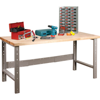 Pre-Designed Workbench, Top & Legs Only, 2500 lbs. Cap., 72" W x 30" D, 34" H Air Extreme Inc.