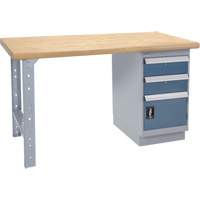 Pre-Designed Workbench, 2500 lbs. Cap., 60" W x 36" D, 34" H Air Extreme Inc.