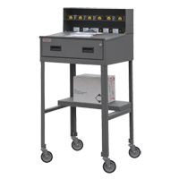 Pupitre d'atelier, 23" la x 20" p x 47-3/4" h, Gris Air Extreme Inc.