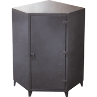 Armoires de coin, Acier, 4 Tablettes, 72" h x 48" la x 24" P, Gris Air Extreme Inc.