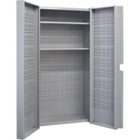Deep Door Combination Cabinet, 38" W x 24" D x 72" H, Grey Air Extreme Inc.