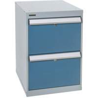 Two-Drawer Pedestal Workbench, 18" W x 21" D x 28" H Air Extreme Inc.