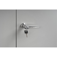 Pupitre d'atelier de style armoire, 34-1/2" la x 30" p x 53" h, Gris Air Extreme Inc.