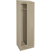 Casiers Clean Line, Bloc de 2, 24" x 18" x 82", Acier, Beige, Rivet (assembl&eacute;), Perfor&eacute; Air Extreme Inc.