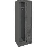 Casiers Clean Line, Bloc de 2, 24" x 15" x 76", Acier, Charbon, Rivet (assembl&eacute;), Perfor&eacute; Air Extreme Inc.