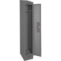 Casiers Clean Line, 12" x 15" x 82", Acier, Charbon, Rivet (assembl&eacute;), Perfor&eacute; Air Extreme Inc.
