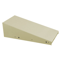Clean Line Economy Lockers Slope Top, 1 Bank, 18" D x 12" W x 6" H, Beige, Steel Air Extreme Inc.