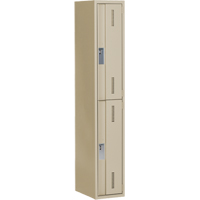 Casiers robustes Concorde, 2 niveaux, 12" x 18" x 72", Acier, Beige, Soud&eacute; (assembl&eacute;) Air Extreme Inc.