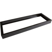 Base encastr&eacute;e pour casiers robustes enti&egrave;rement soud&eacute;e Concorde, 4 Blocs, 4" lo x 48" la x 17" p, Noir, Acier Air Extreme Inc.