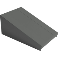 Dessus inclin&eacute; pour casiers robustes enti&egrave;rement soud&eacute; Concorde, Bloc de 1, 18" p x 12" la x 6" ha, Acier Air Extreme Inc.