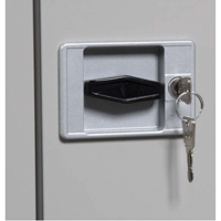 Armoires de rangement Hi-Boy profondes, Acier, 4 Tablettes, 72" h x 36" la x 24" P, Charbon Air Extreme Inc.