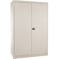 Armoires de rangement Hi-Boy profondes, Acier, 4 Tablettes, 72" h x 36" la x 24" P, Beige Air Extreme Inc.