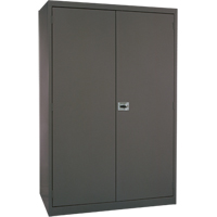 Armoires de rangement Hi-Boy profondes, Acier, 4 Tablettes, 72" h x 36" la x 24" P, Charbon Air Extreme Inc.