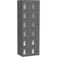 Casiers robustes Concorde, 6 niveaux, Bloc de 2, 24" x 18" x 72", Acier, Charbon, Soud&eacute; (assembl&eacute;) Air Extreme Inc.
